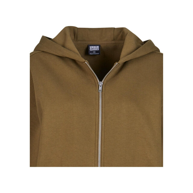 Urban Classics Dames oversized full zip hoodie UTTN678_summerolive large
