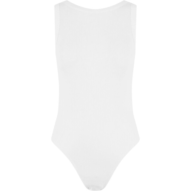 Urban Classics Dames tank ribbed bodysuit (set van 2) UTTN681_white large