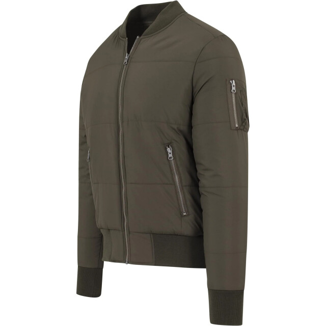 Urban Classics Gewatteerd heren bomberjack basic UTTN424_olive large