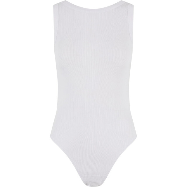 Urban Classics Dames ribbed bodysuit UTTN1589_white large
