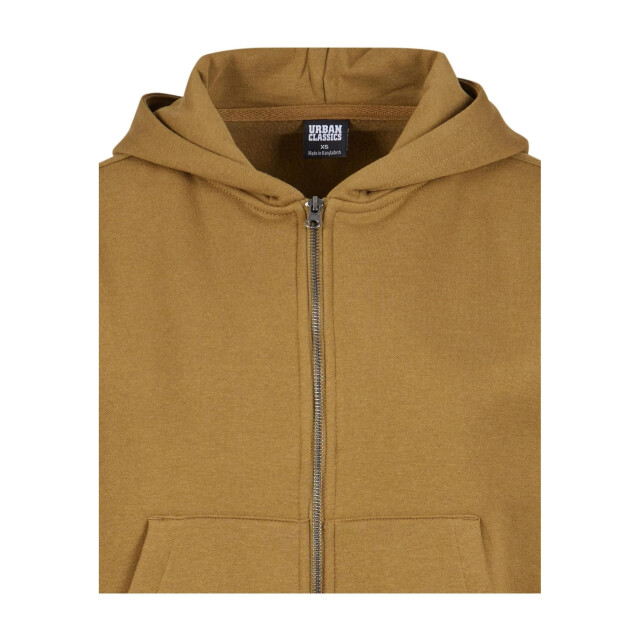Urban Classics Dames boxy full zip hoodie UTTN679_summerolive large