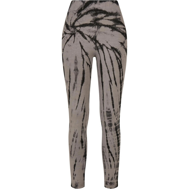 Urban Classics Dames katoenen stropdas legging hoge taille UTTN680_blackasphalt large