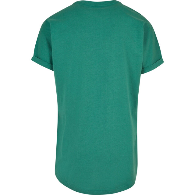 Urban Classics Heren lang t-shirt met omslag UTTN417_bottlegreen large