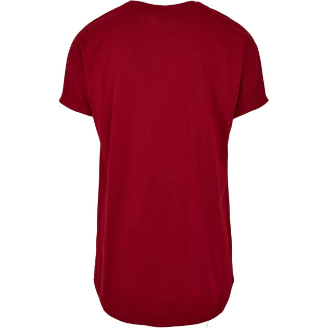 Urban Classics Heren lang t-shirt met omslag UTTN417_brickred large
