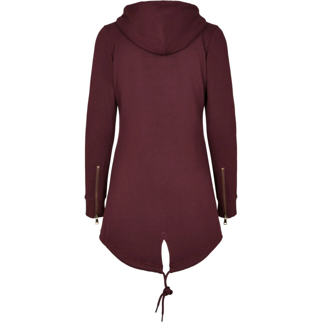 Urban Classics Dames zweet parka UTTN418_winered large
