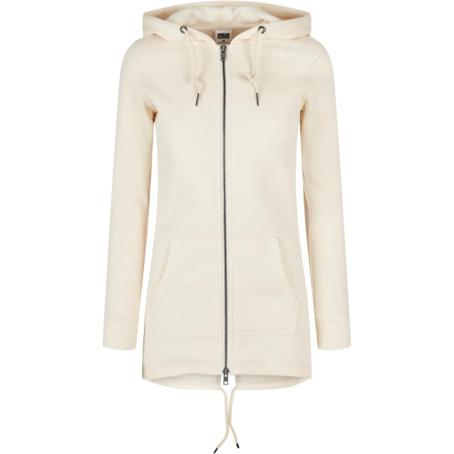 Urban Classics Dames zweet parka UTTN418_whitesand large