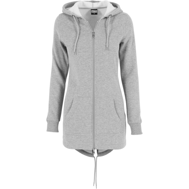 Urban Classics Dames zweet parka UTTN418_grey large