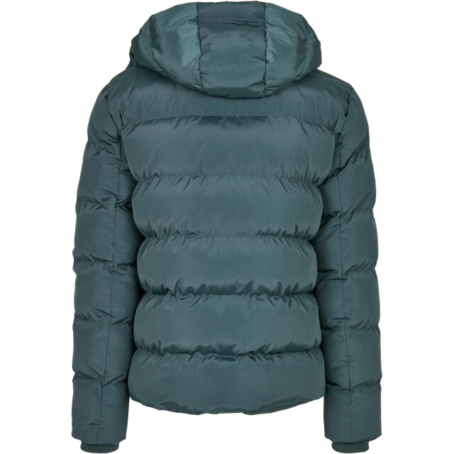 Urban Classics Heren pufferjas met capuchon UTTN411_bottlegreen large