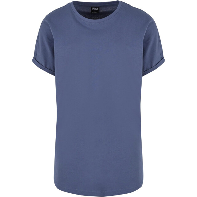 Urban Classics Heren lang t-shirt met omslag UTTN417_vintageblue large