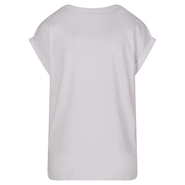 Urban Classics Dames verlengd schouder t-shirt (set van 2) UTTN736_pinklemonadewhite large