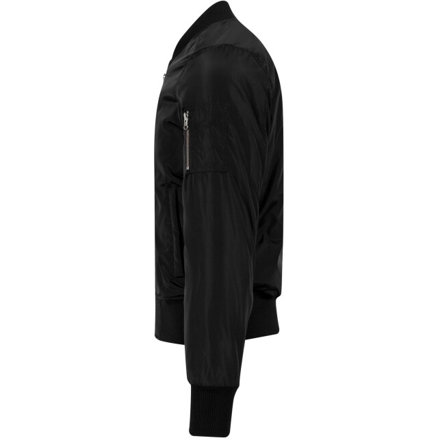 Urban Classics Effen heren bomberjack UTTN384_black large