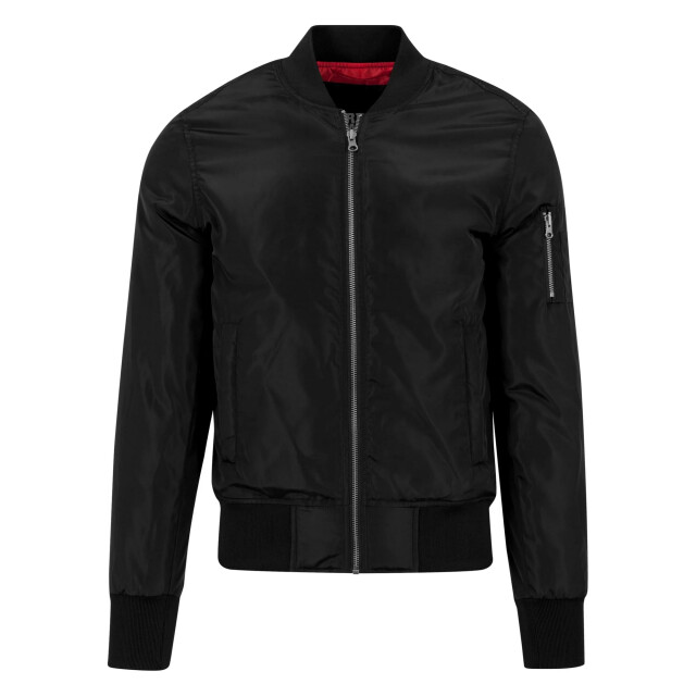 Urban Classics Effen heren bomberjack UTTN384_black large