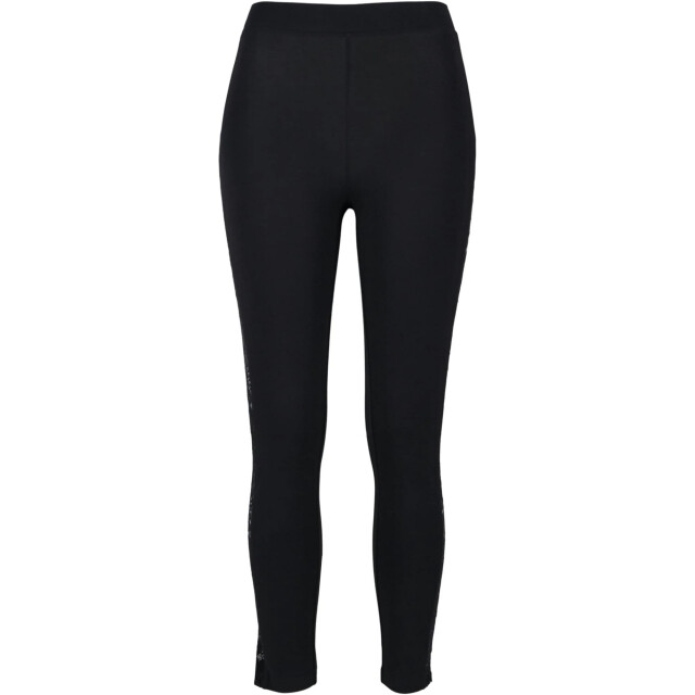 Urban Classics Dames legging gestreept UTTN386_black large