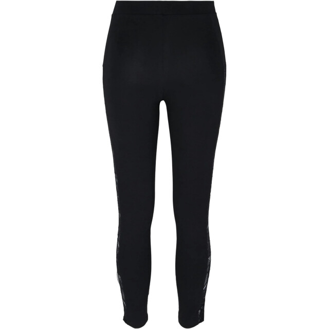 Urban Classics Dames legging gestreept UTTN386_black large