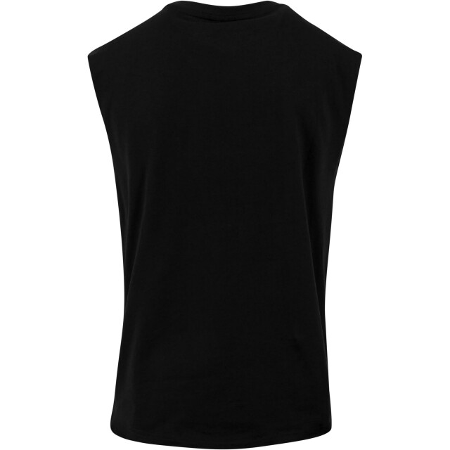 Urban Classics Heren mouwloze top met open rand UTTN395_black large