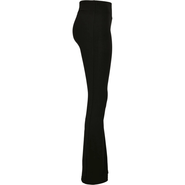 Urban Classics Dames gerecyclede uitlopende legging met hoge taille UTTN721_black large