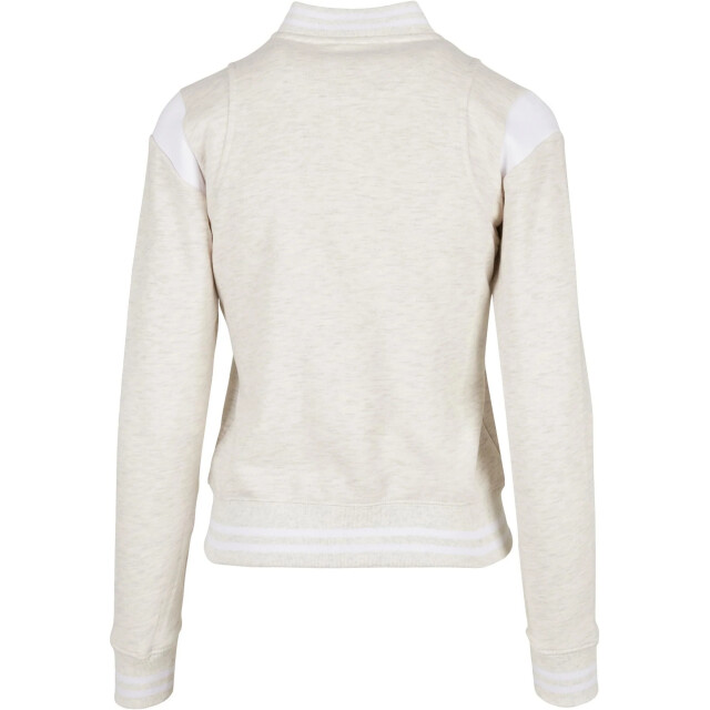 Urban Classics Dames college sweatjack UTTN381_lightgreywhite large
