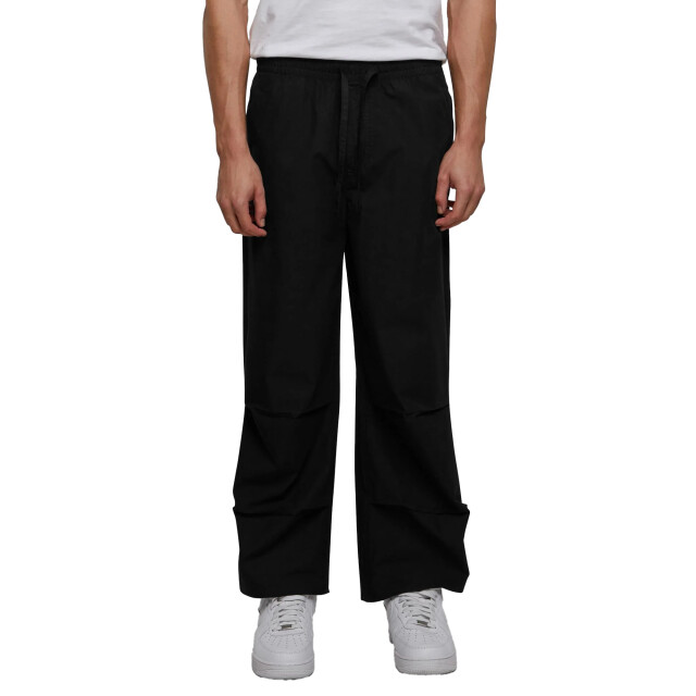 Urban Classics Heren popeline wijde broek UTTN641_black large