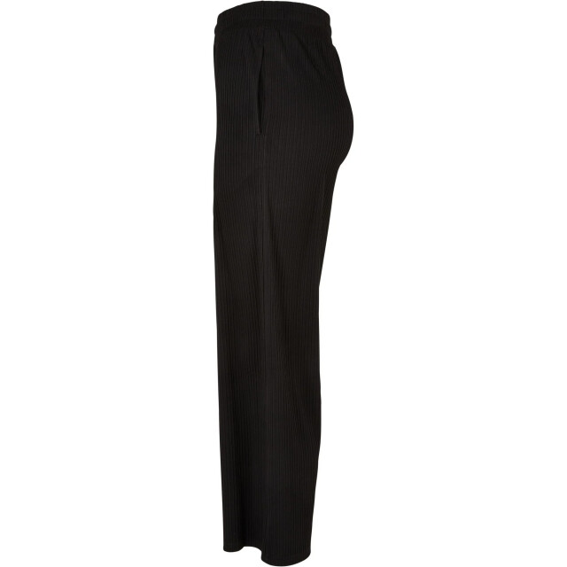 Urban Classics Dames ribbed interlock stitching culottes UTTN365_black large