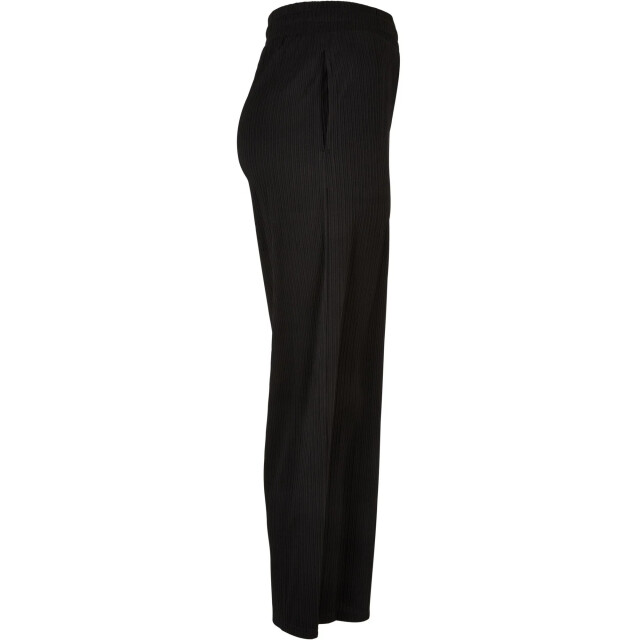 Urban Classics Dames ribbed interlock stitching culottes UTTN365_black large