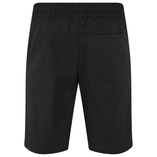 Urban Classics Heren basis seersucker korte broek UTTN649_black large