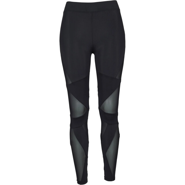 Urban Classics Dames tech mesh triangle leggings UTTN620_black large