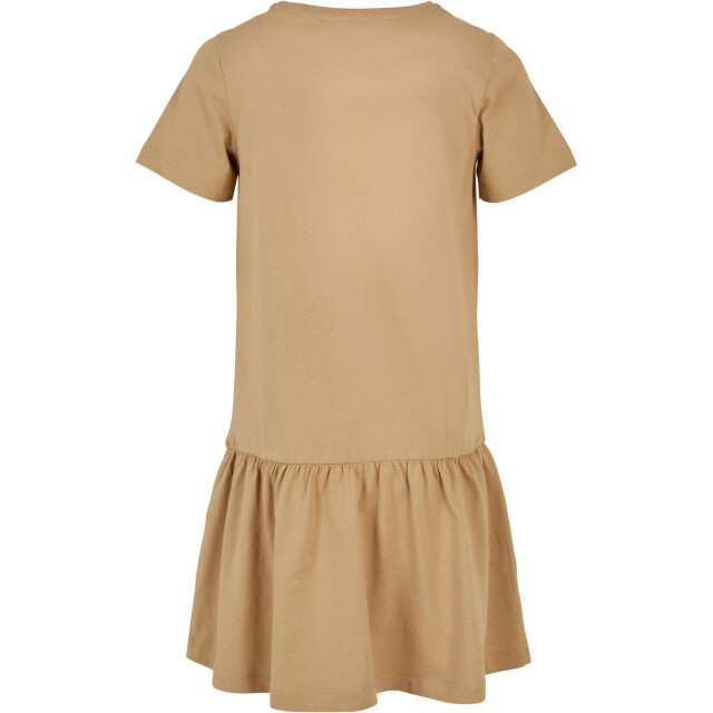 Urban Classics Meisjes valance t-shirt jurk UTTN642_unionbeige large