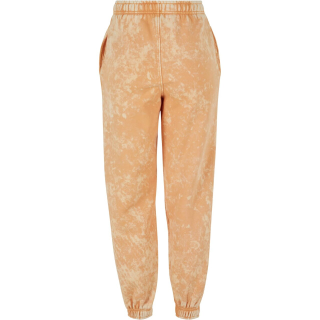 Urban Classics Dames badstof gewassen sweatbroek UTTN598_paleorange large