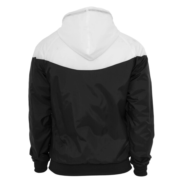 Urban Classics Heren arrow windrunner soft shell jas UTTN605_blackwhite large