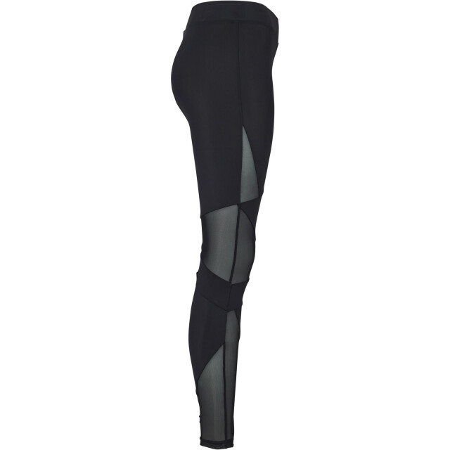 Urban Classics Dames tech mesh triangle leggings UTTN620_black large