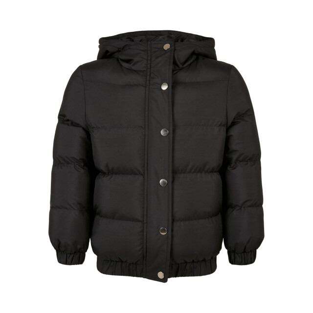 Urban Classics Pufferjack met capuchon voor meisjes UTTN615_black large