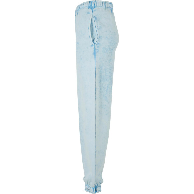 Urban Classics Dames badstof gewassen sweatbroek UTTN598_balticblue large