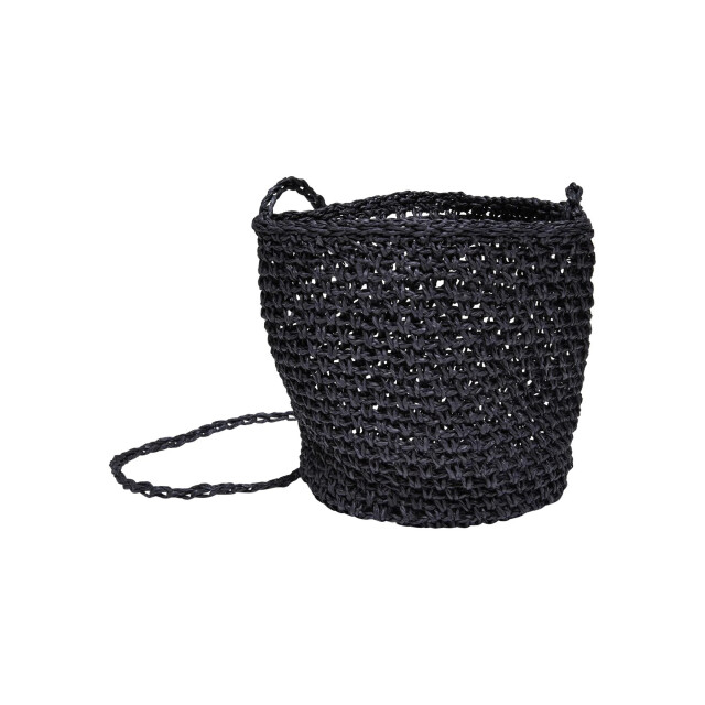 Urban Classics Nature mini raffia kruisbody tas UTTN608_black large