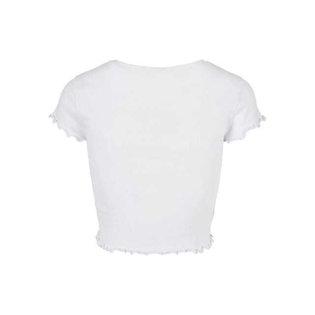 Urban Classics Dames ribbed button-down crop top UTTN596_white large