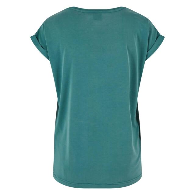 Urban Classics Dames modal verlengd schouder t-shirt UTTN594_paleleaf large