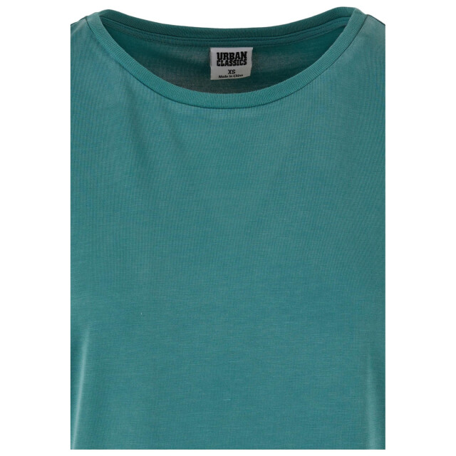 Urban Classics Dames modal verlengd schouder t-shirt UTTN594_paleleaf large