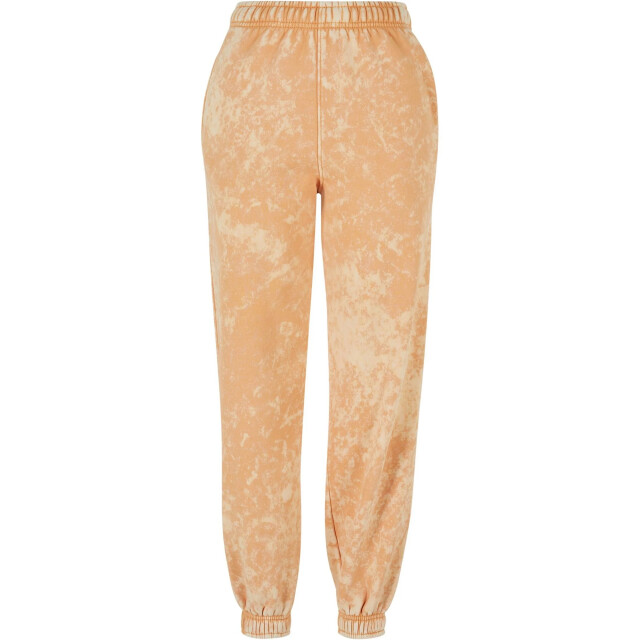 Urban Classics Dames badstof gewassen sweatbroek UTTN598_paleorange large
