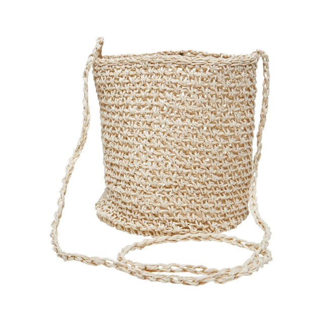 Urban Classics Nature mini raffia kruisbody tas UTTN608_nature large