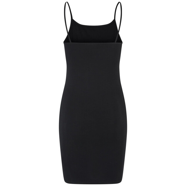 Urban Classics Dames jersey stretch slim dress UTTN346_black large