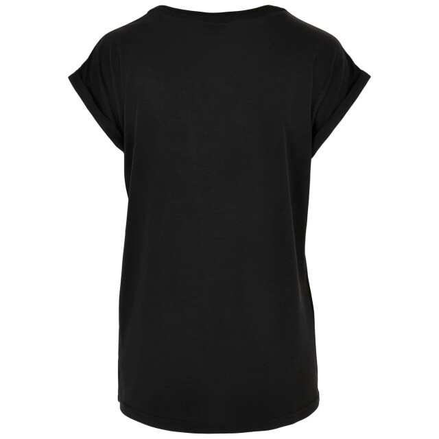 Urban Classics Dames modal verlengd schouder t-shirt UTTN594_black large