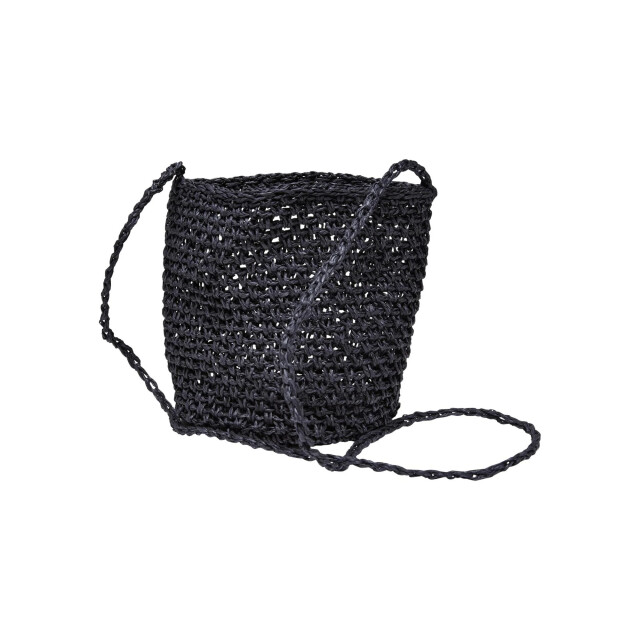 Urban Classics Nature mini raffia kruisbody tas UTTN608_black large