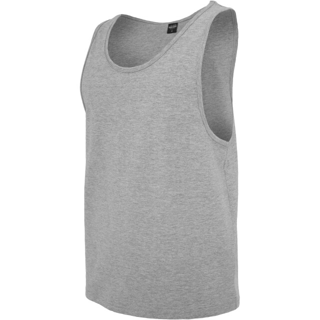 Urban Classics Heren jersey large fit tanktop UTTN589_heathergrey large