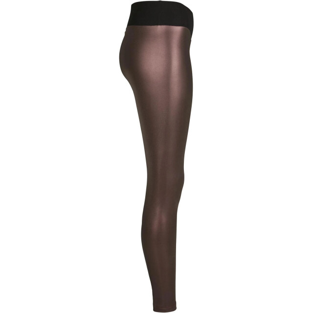 Urban Classics Dames legging hoog taille leer UTTN344_winered large