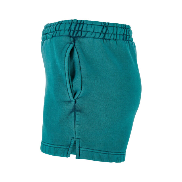 Urban Classics Dames stone wash korte broek UTTN345_watergreen large