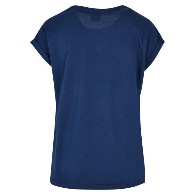 Urban Classics Dames verlengd schouder t-shirt UTTN574_spaceblue large