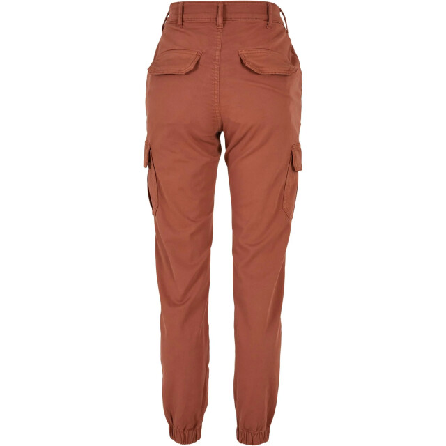 Urban Classics Dames cargo broek met hoge taille UTTN590_terracotta large