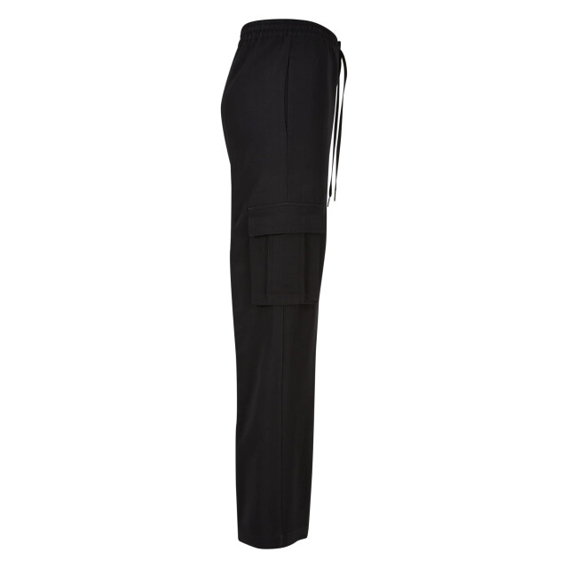Urban Classics Dames viscose rechte pijp cargo broek UTTN333_black large
