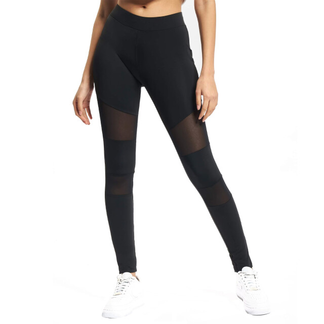 Urban Classics Dames technische mesh legging (set van 2) UTTN580_blackport large