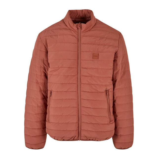 Urban Classics Lichtgewicht gewatteerd herenjack bubble UTTN329_terracotta large