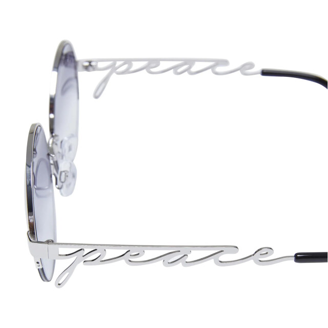 Urban Classics Metalen zonnebril voor volwassenen UTTN673_blacksilver large